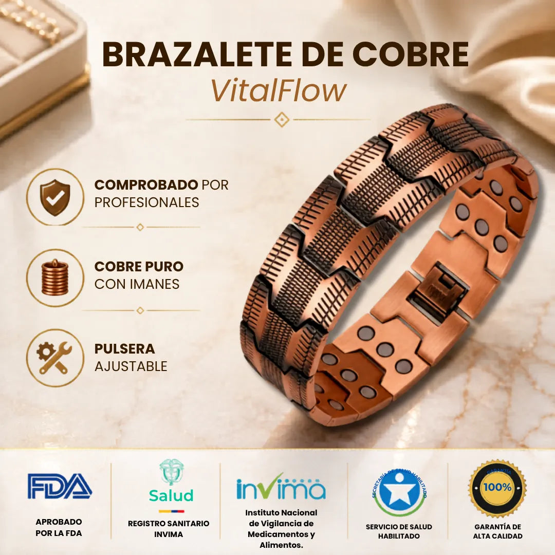 Brazalete de Cobre® VitalFlow