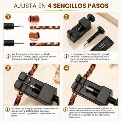 Brazalete de Cobre Magnético® VitalFlow