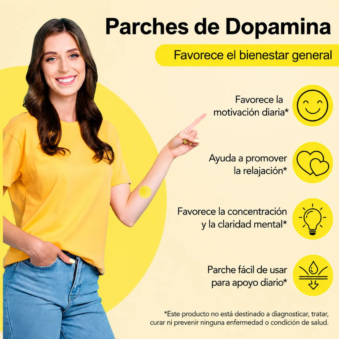 🧠 Kind Patches™: Parches de Dopamina Pack (60 Parches)