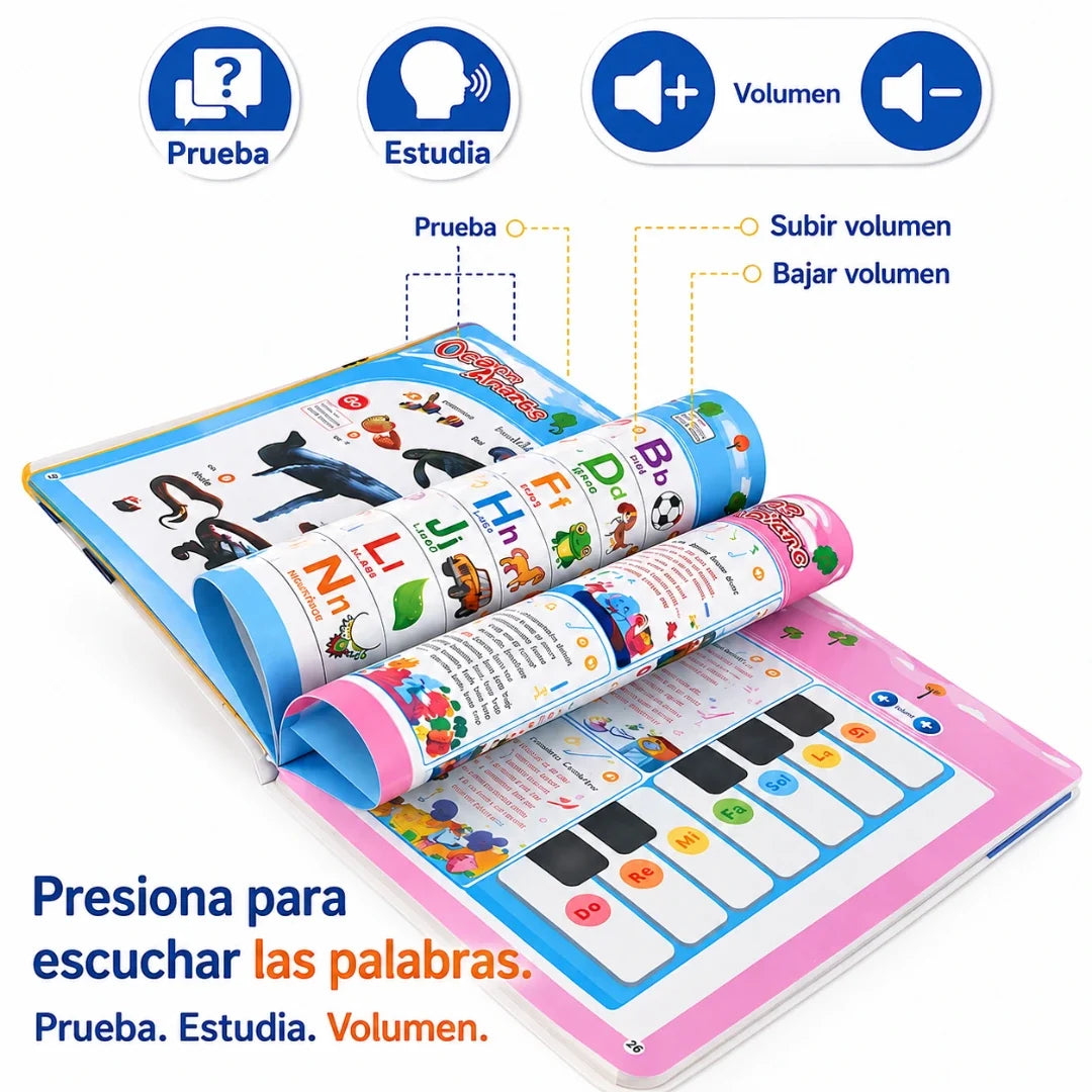 Libro Interactivo SoundMaster Kids™📚