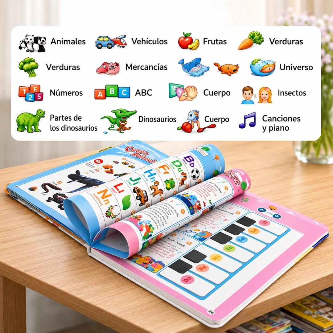 Libro Interactivo SoundMaster Kids™📚