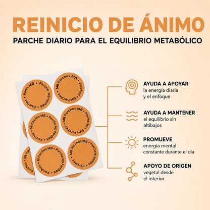 🍊 MB™ Parches Estimulantes del Metabolismo Pack (60 Parches)