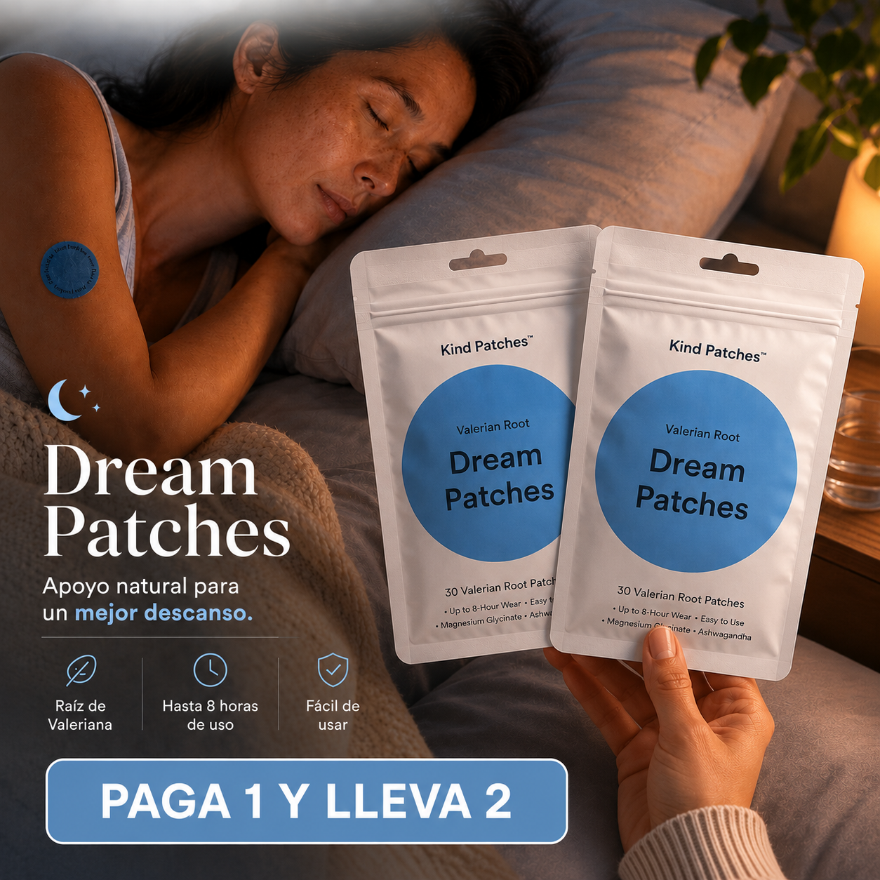 🌙 Dream Patches™: Parches Nocturnos  (60 Parches)